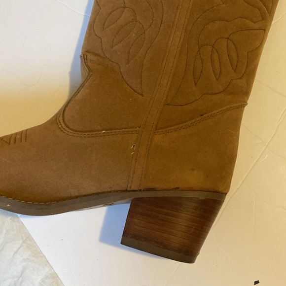 Very vintage western boots men’s size 10 good condition a few small flaws - Picture 6 of 8